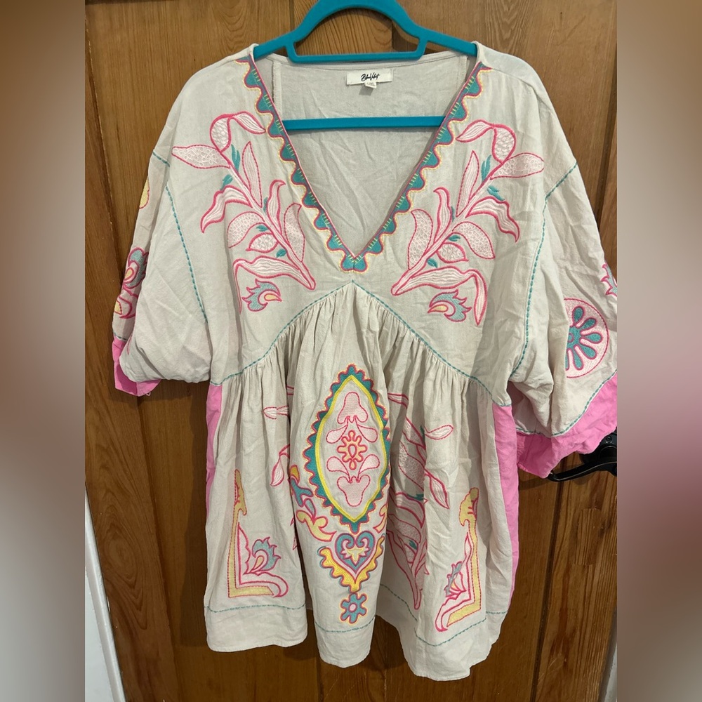 Blue Velvet L/XL Tunic - Picture 2 of 4